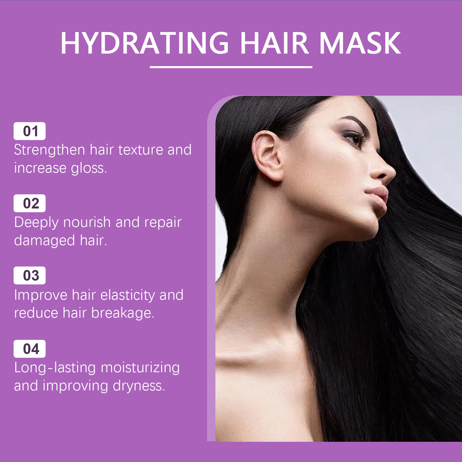 Collagen Hair Mask Nourishing Moisturizing Repair - Image 4
