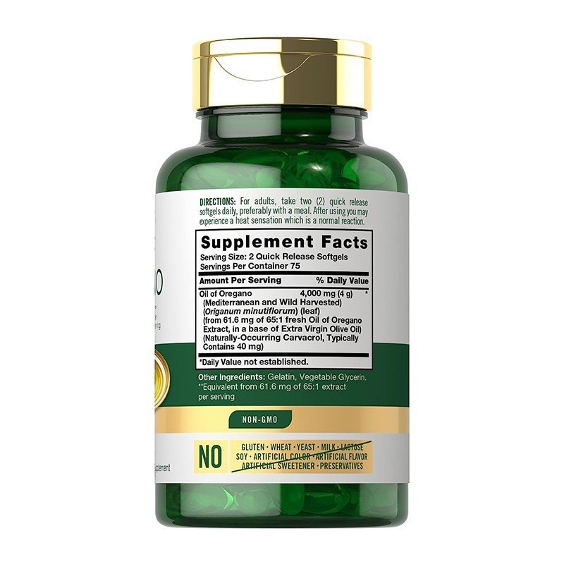 Health Care Products Oregano Oil Capsule Dietary Supplement Soft Capsules - Image 4